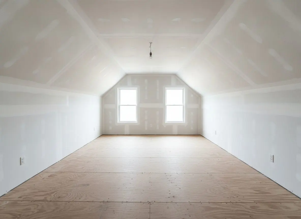 Attic converted to a bedroom in Travelers Rest