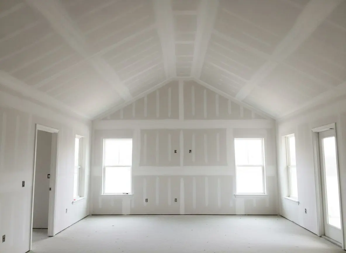 Vaulted great room ceiling in Five Forks